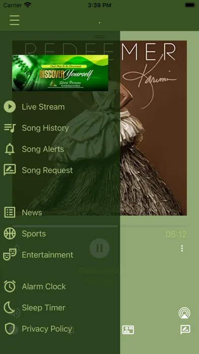 ภาพหน้าจอของ Discover Yourself Radio