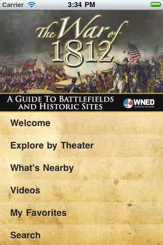Tangkapan layar The War of 1812: Guide to Historic Sites