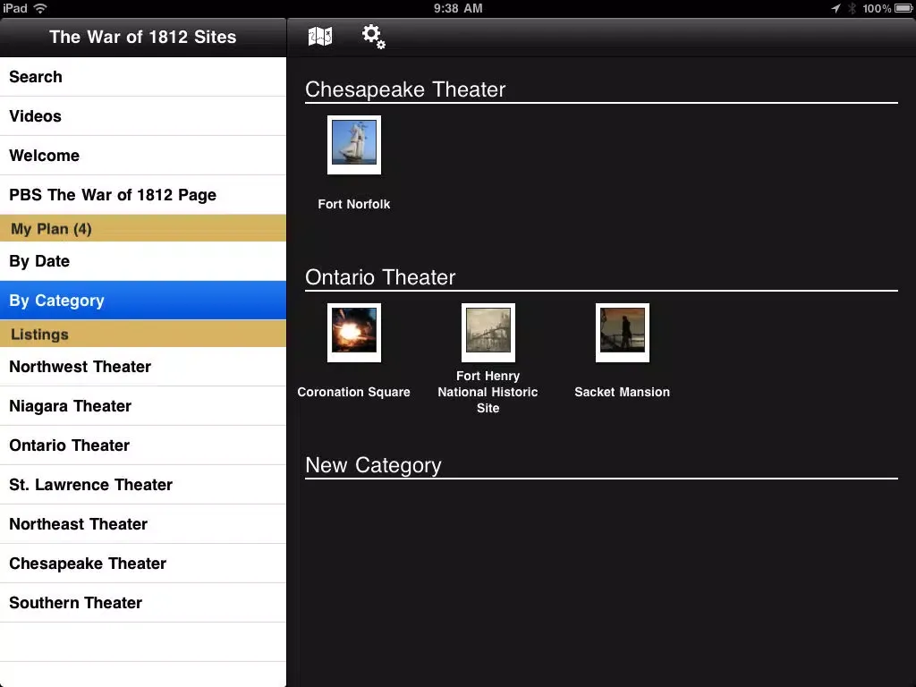 Capturas de pantalla de The War of 1812: Guide to Historic Sites for iPad iPad 