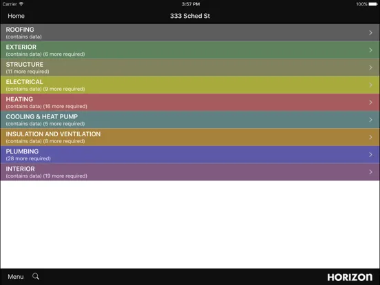 Horizon Mobile iPad  Screenshots