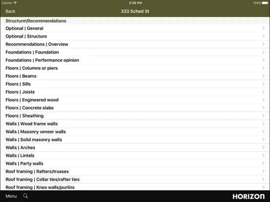 Horizon Mobile iPad  Screenshots