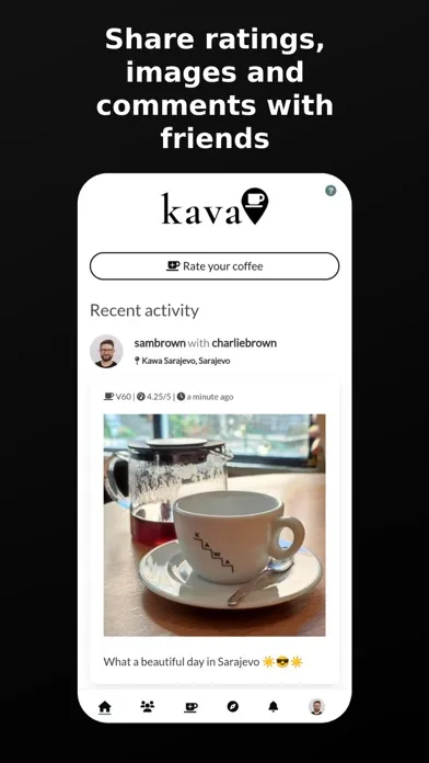 Kava | Specialty Coffee App Screenshots