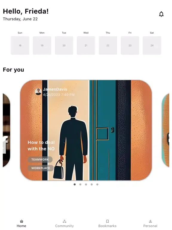 Capturas de pantalla de Moonshot: Learn Soft Skills iPad 