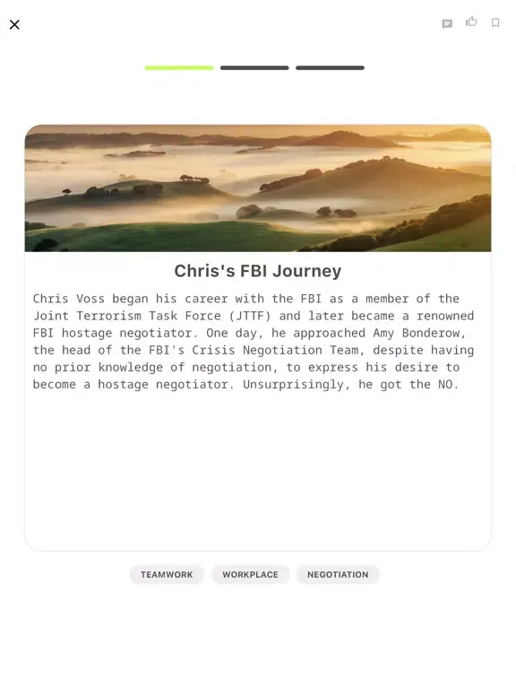 Capturas de pantalla de Moonshot: Learn Soft Skills iPad 