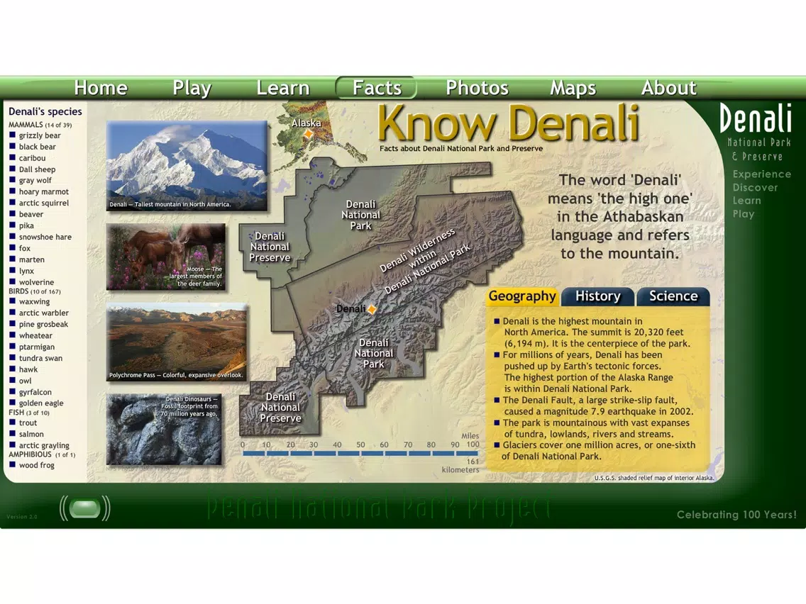 Denali National Park Project iPad  Ekran Görüntüleri