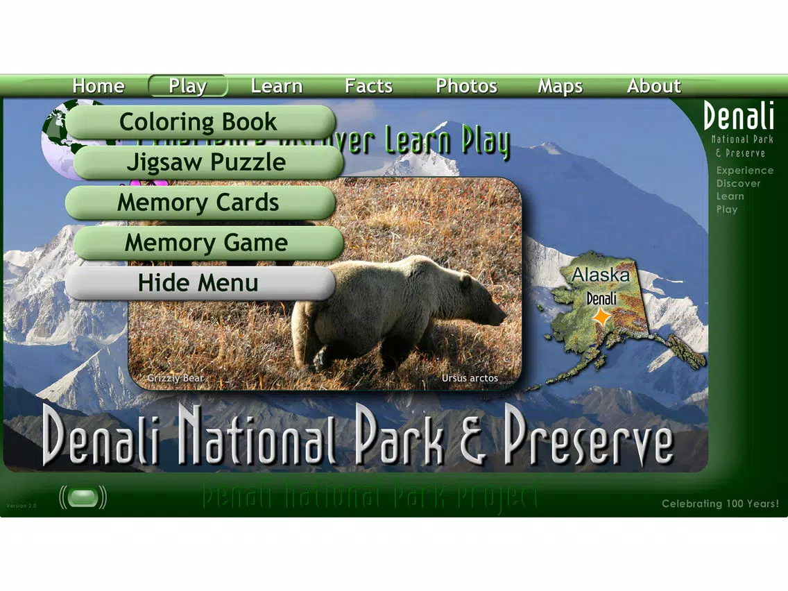 Denali National Park Project iPad  Ekran Görüntüleri