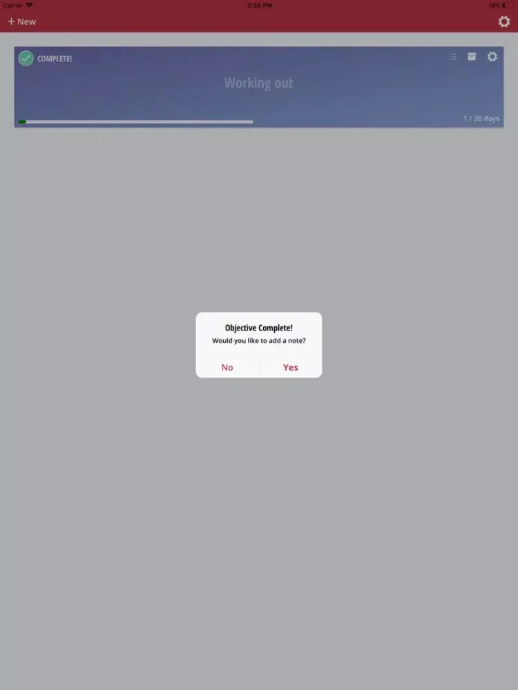 One Each Day iPad  Screenshots