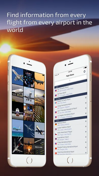 Capturas de tela do Flight Board - Live Timetable