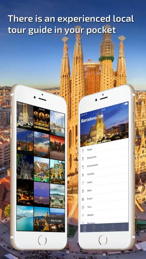 Tangkapan layar Barcelona Travel Guide & Maps