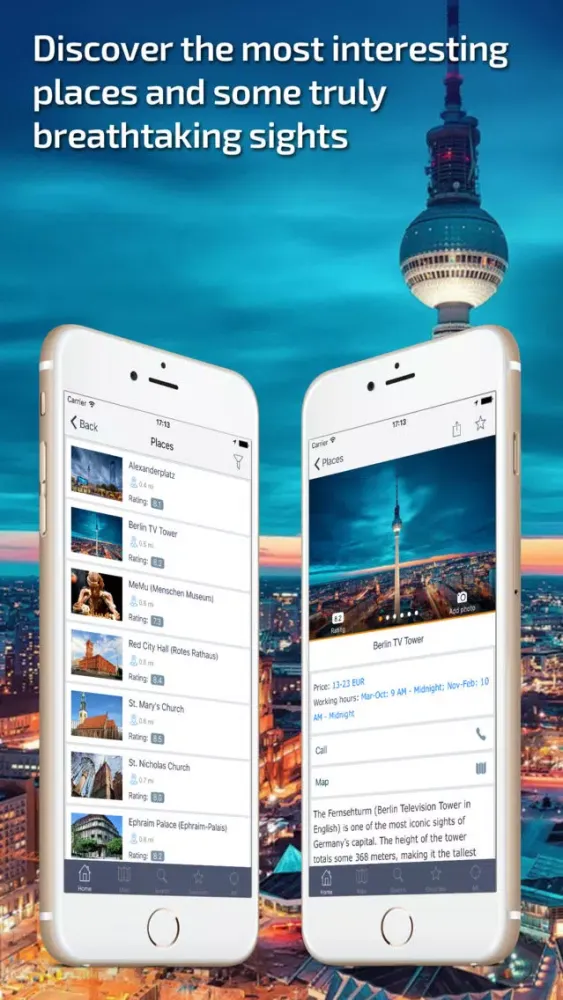 Captures d'écran de Berlin - Offline Travel Guide