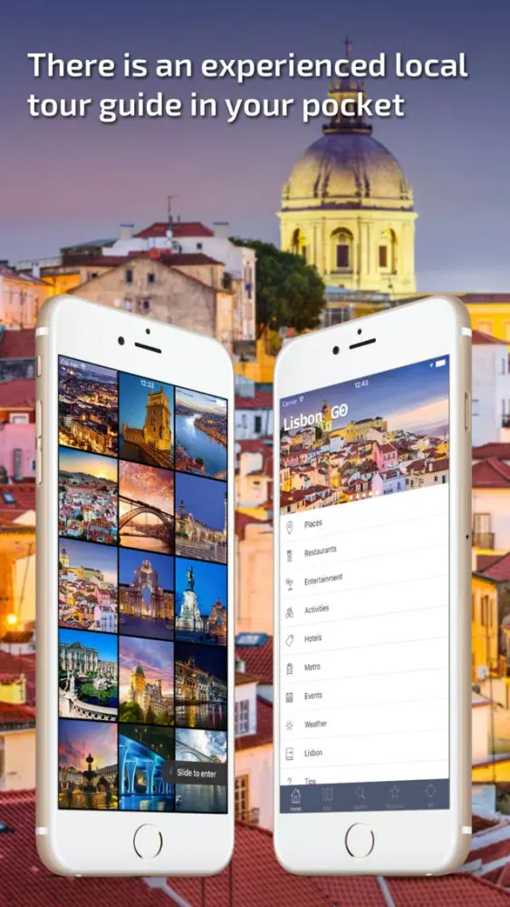 Captures d'écran de Lisbon - Offline Travel Guide