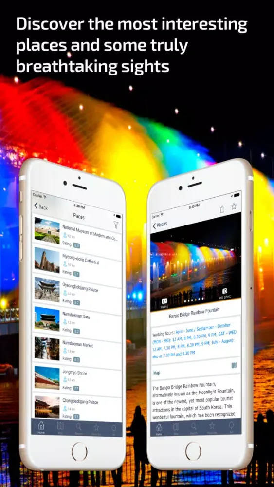 Seoul - Offline Travel Guide سکرین شاٹس