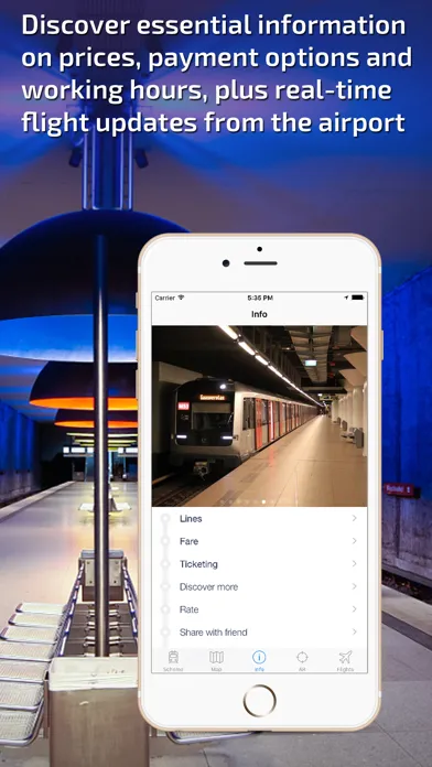 Amsterdam Metro Guide and Route Planner Screenshots