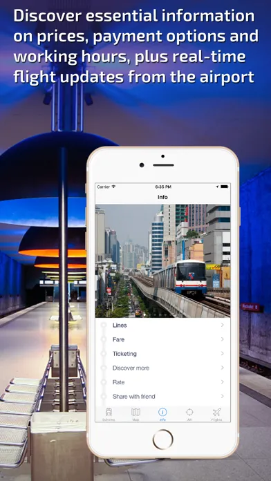 Bangkok Metro Guide and MRT/BTS Route Planner স্ক্রিনশট