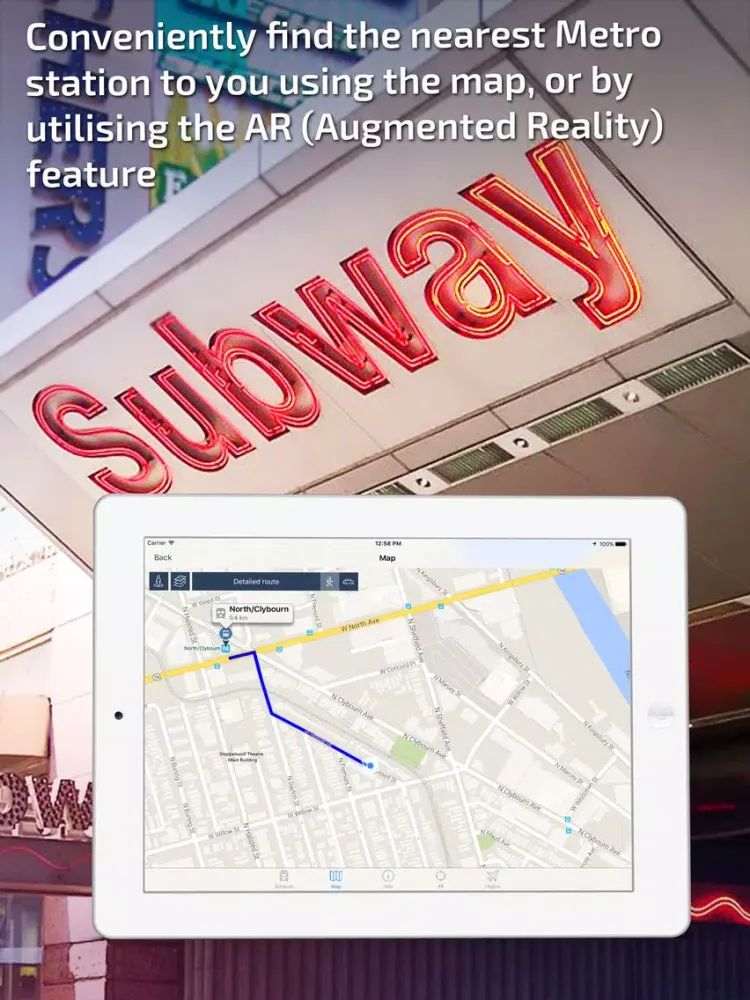 Capturas de pantalla de Chicago L Metro Guide and Route Planner iPad 
