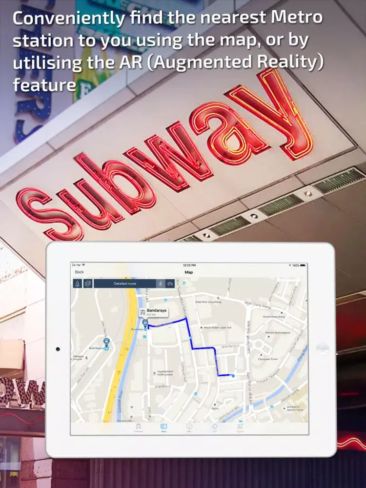Capturas de tela do Kuala Lumpur Metro Guide and Route Planner iPad 