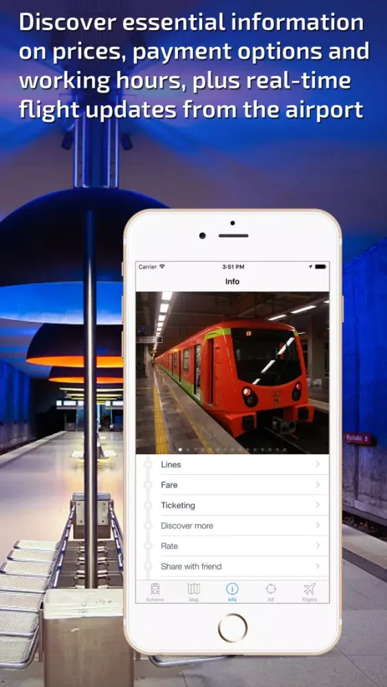 Mexico City Metro Guide and Route Planner Screenshots