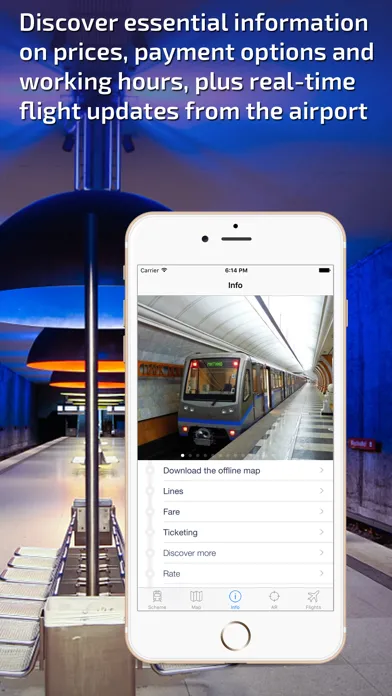 Zrzuty ekranu Moscow Metro Guide and Route Planner