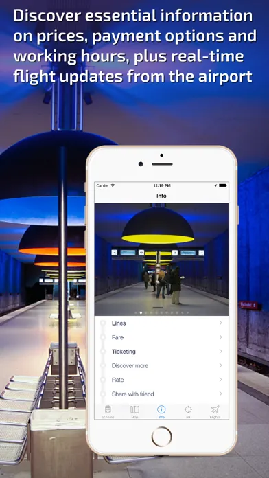 Munich Subway Guide and Route Planner Screenshots