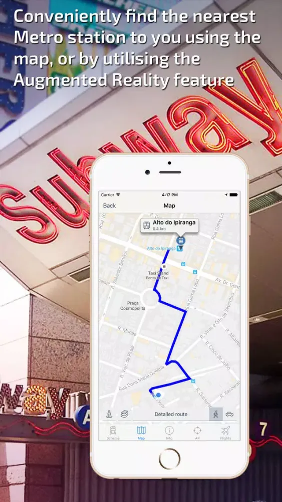 Captures d'écran de São Paulo Metro Guide and Route Planner