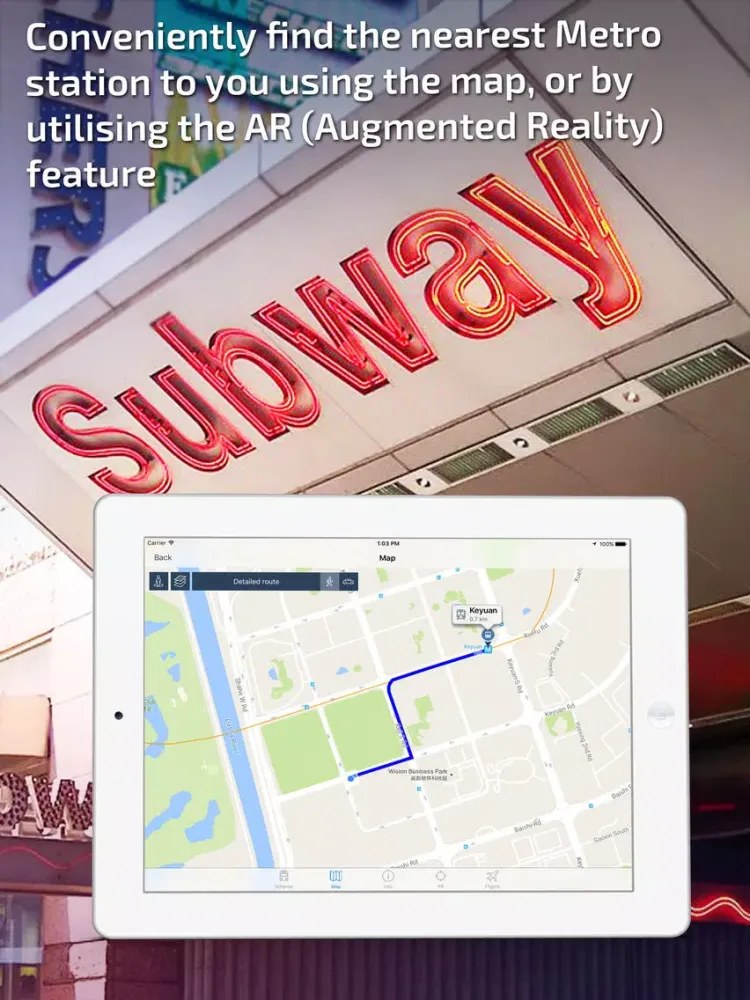 Zrzuty ekranu Shenzhen Metro Guide and Route Planner iPad 