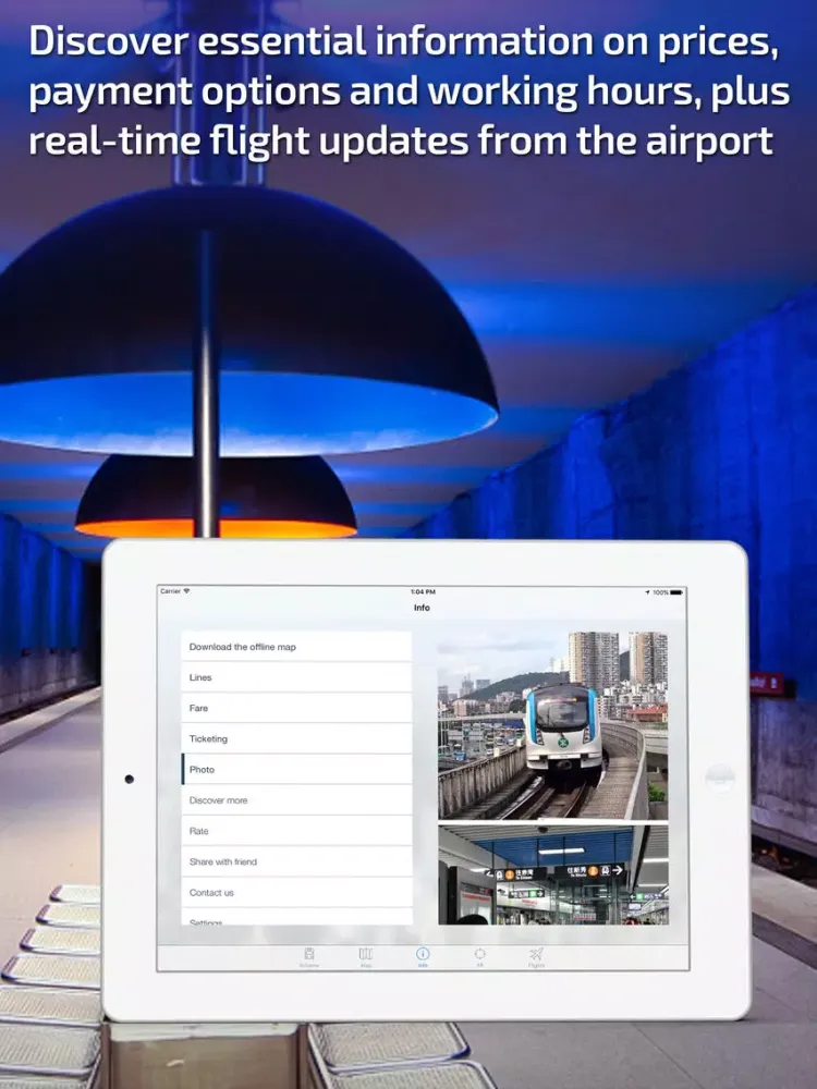 Zrzuty ekranu Shenzhen Metro Guide and Route Planner iPad 