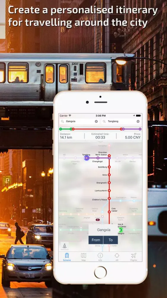 Zrzuty ekranu Shenzhen Metro Guide and Route Planner