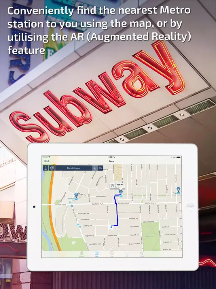 Captures d'écran de Toronto Subway Guide and Route Planner iPad 