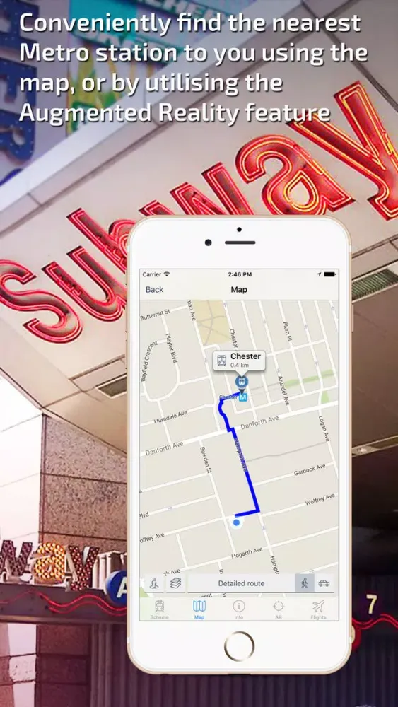 Captures d'écran de Toronto Subway Guide and Route Planner