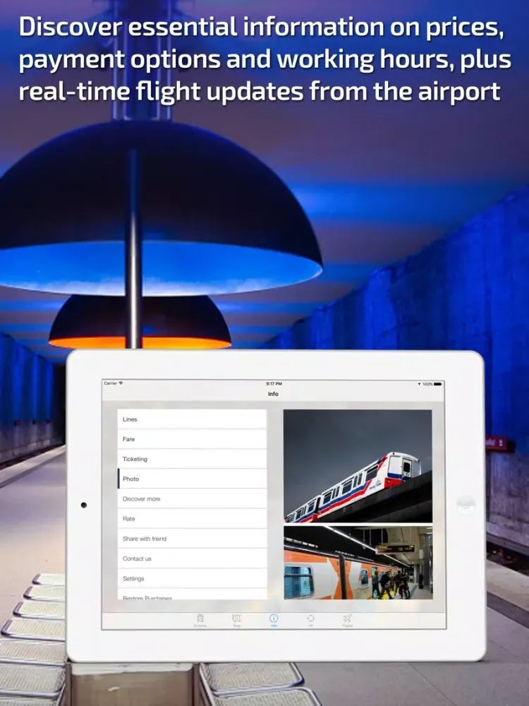 Vancouver Metro Guide and Route Planner iPad  Screenshots