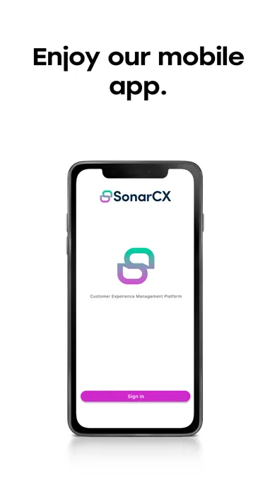 SonarCX agent workspace應用截圖