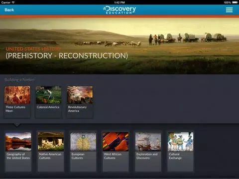 Discovery Education Techbook iPad 应用截图