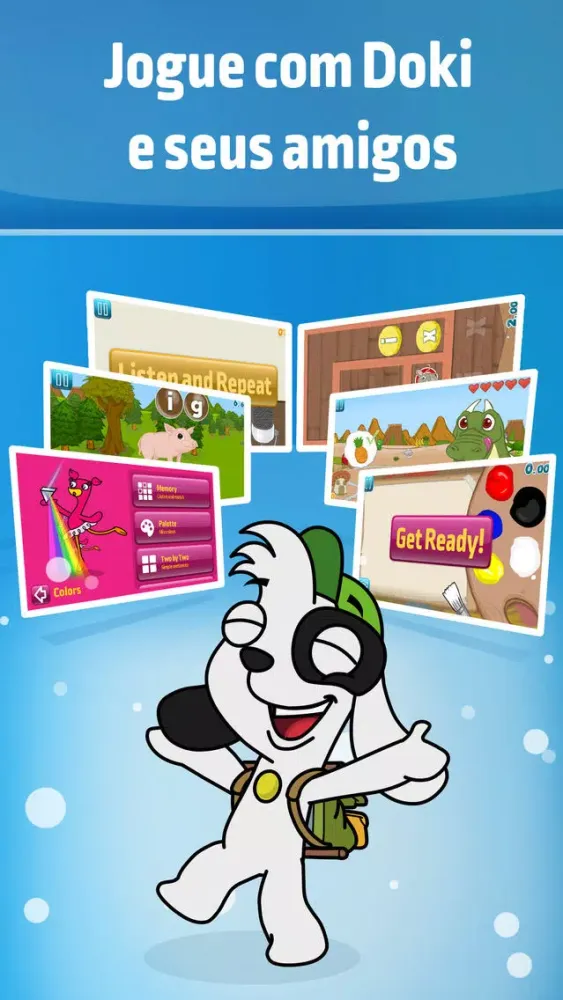 Tangkapan skrin Fun English with Doki