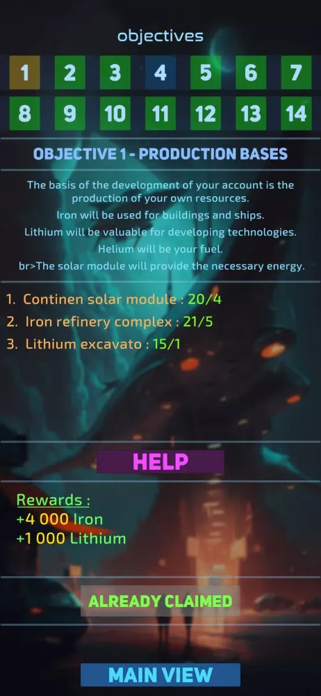 Screenshot di Discovery Space Empire