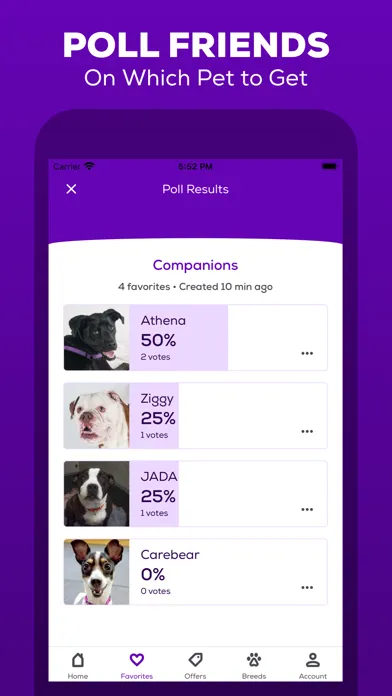 ภาพหน้าจอของ Petfinder - Adopt a Pet