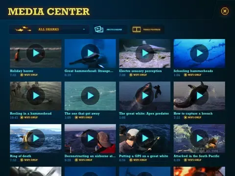 Tangkapan layar Ultimate Sharks Free iPad 