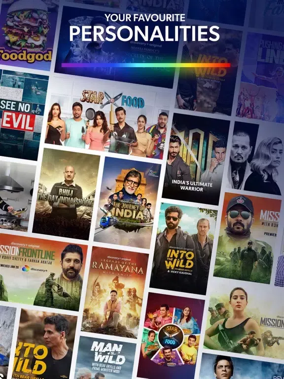 discovery+: Stream TV Shows iPad  Screenshots