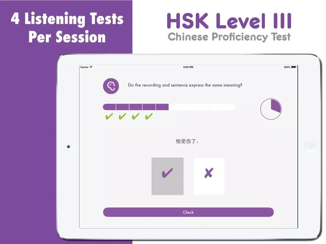 Zrzuty ekranu HSK Chinese Level 4 iPad 