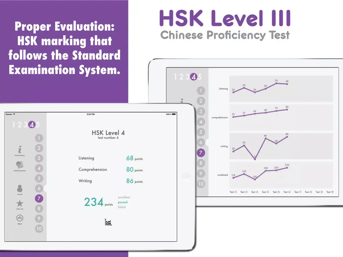 Zrzuty ekranu HSK Chinese Level 4 iPad 