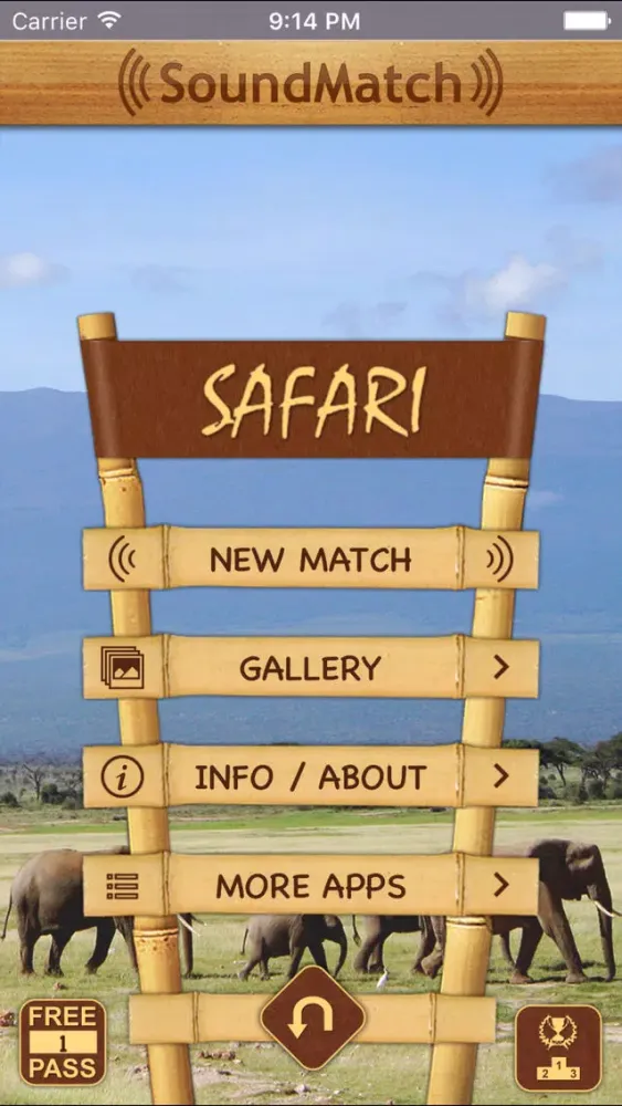 Zrzuty ekranu Safari Sound Match Pro