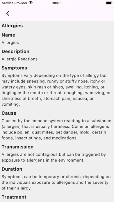 Diseases By Oliva应用截图