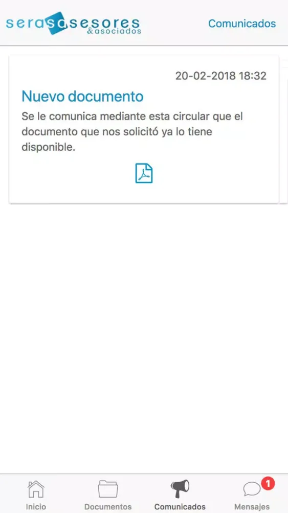 Captures d'écran de Seras Asesores