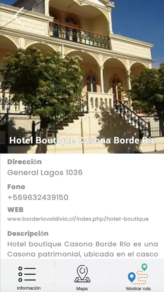 Capturas de tela do Disfruta Chile