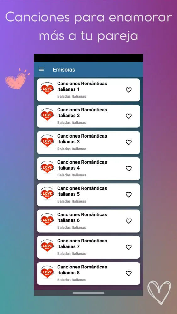 Romantic Songs Screenshots
