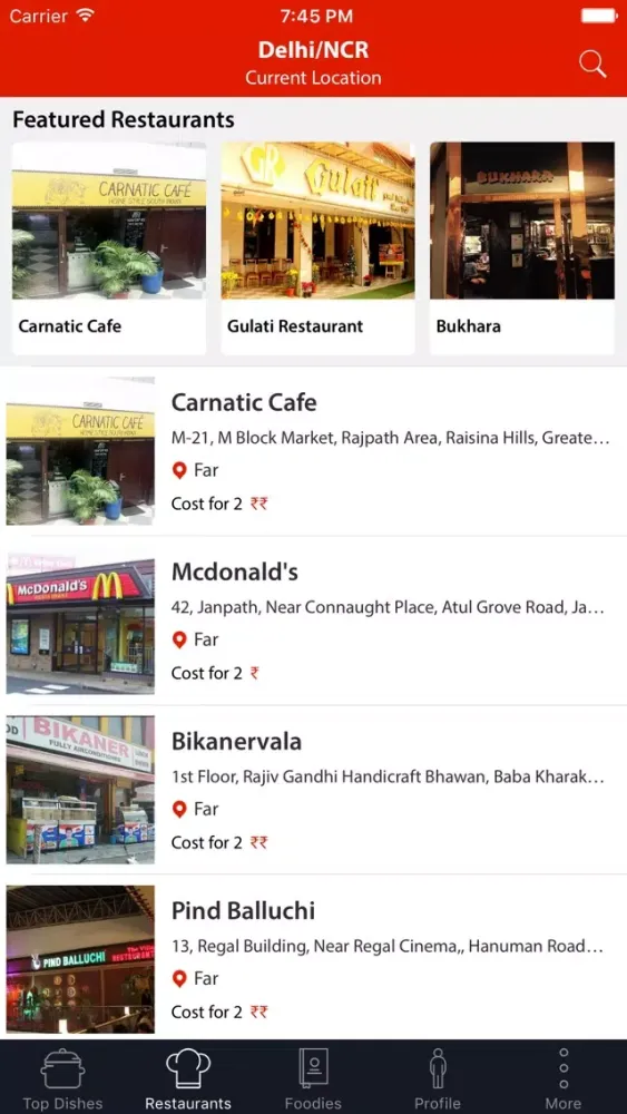 ภาพหน้าจอของ Foodie - Find Best Dishes