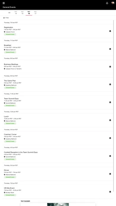Screenshot di Team Summit
