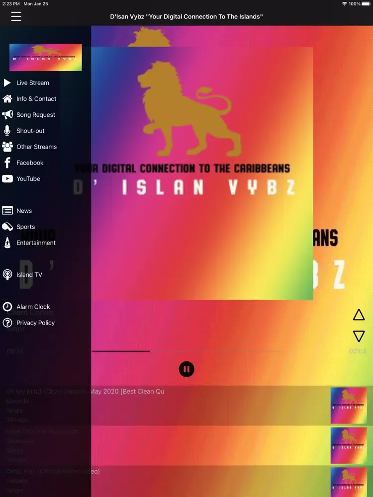 Capturas de pantalla de D Island Vybz iPad 