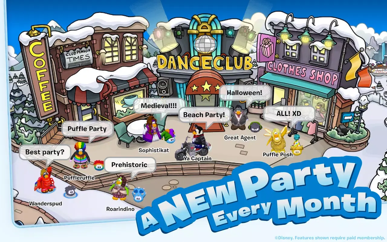 Club Penguin স্ক্রিনশট