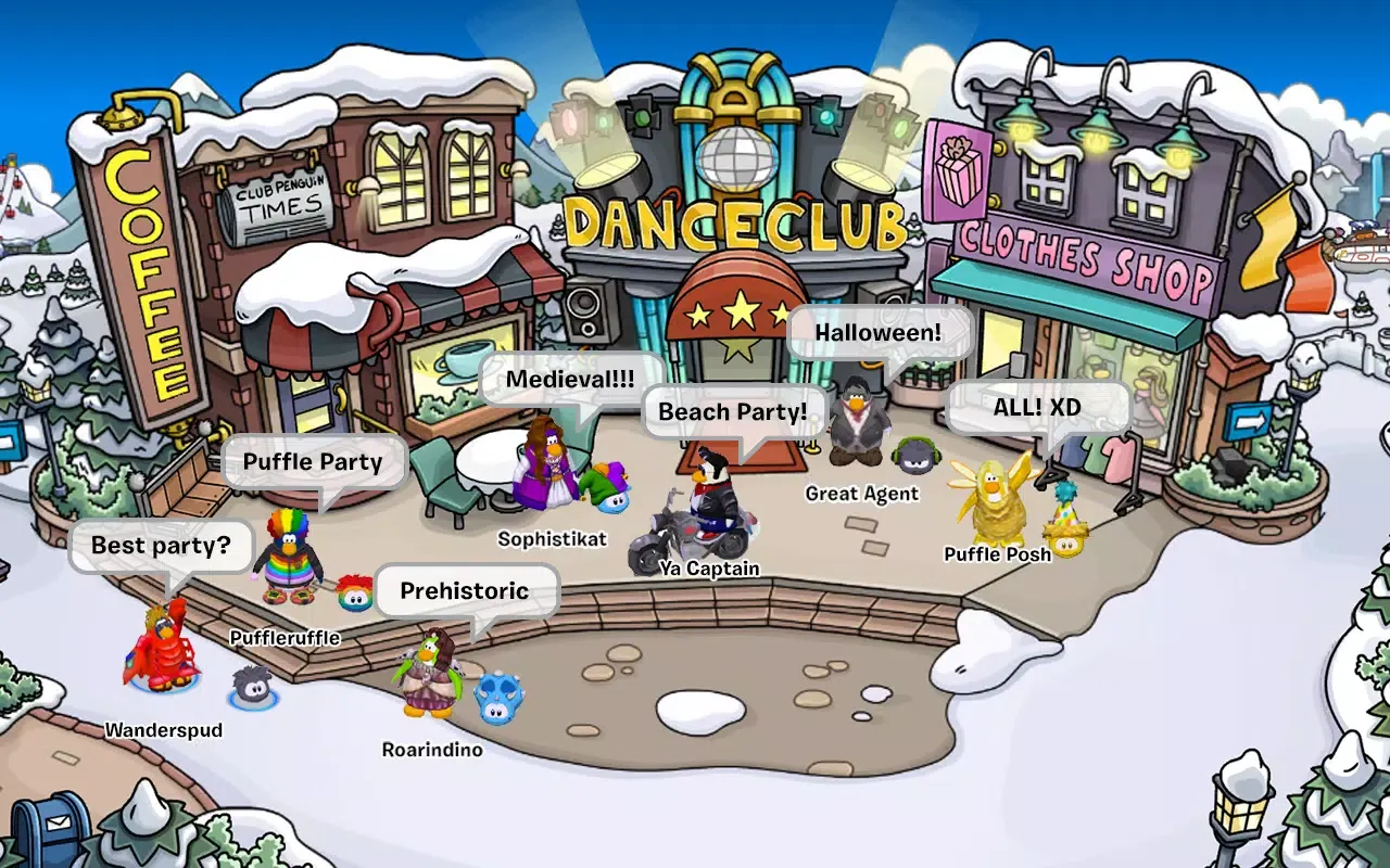 Club Penguin স্ক্রিনশট