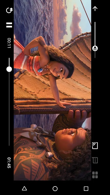 Capturas de tela do Disney Movies